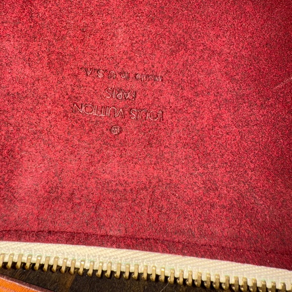 AUTHENTIC Louis Vuitton Monogram Multicolor Pochette Accessories White - Picture 9 of 16